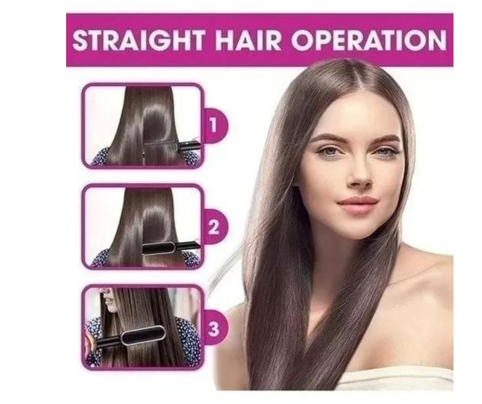 SmoothGlow™ | Cepillo Alisador de Pelo Profesional