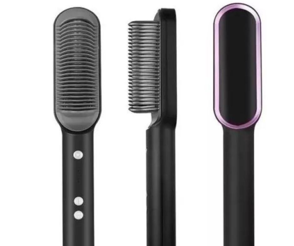 SmoothGlow™ | Cepillo Alisador de Pelo Profesional
