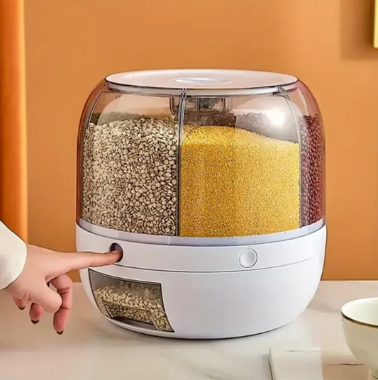 Dispensador Giratorio Para Granos 6p